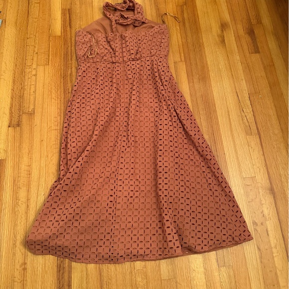 ASOS Dresses & Skirts - ASOS buckle halter-neck maxi dress.  Size 14 (#3)